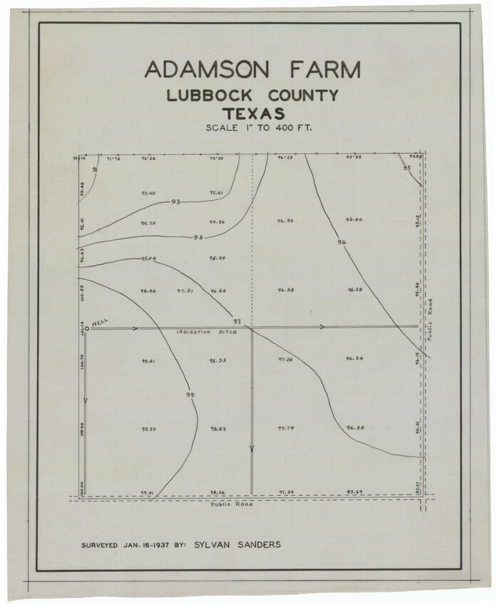 92343, Adamson Farm, Twichell Survey Records