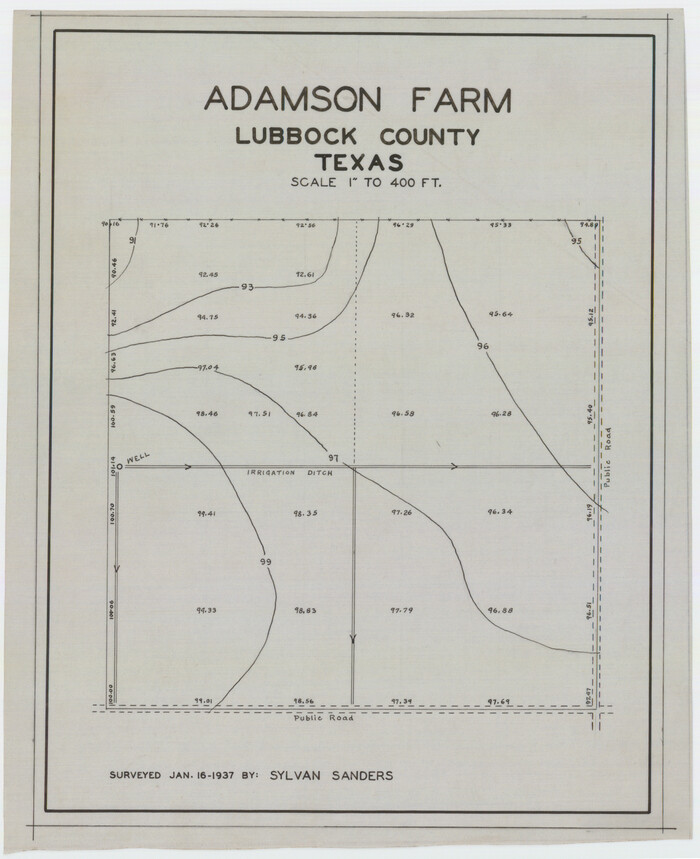 92343, Adamson Farm, Twichell Survey Records