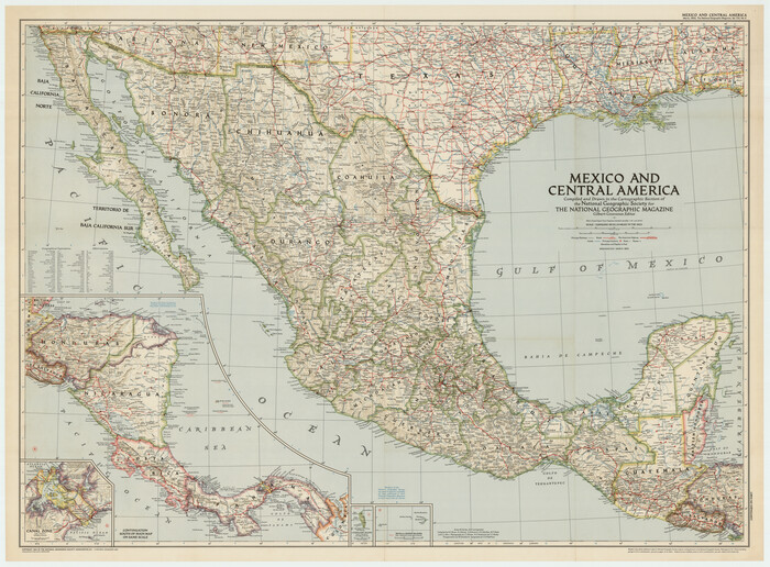 92391, Mexico and Central America, Twichell Survey Records