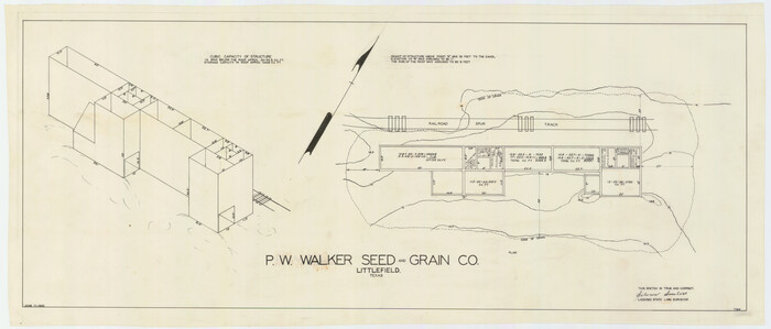 92404, P. W. Walker Seed and Grain Co. Littlefield, Texas, Twichell Survey Records