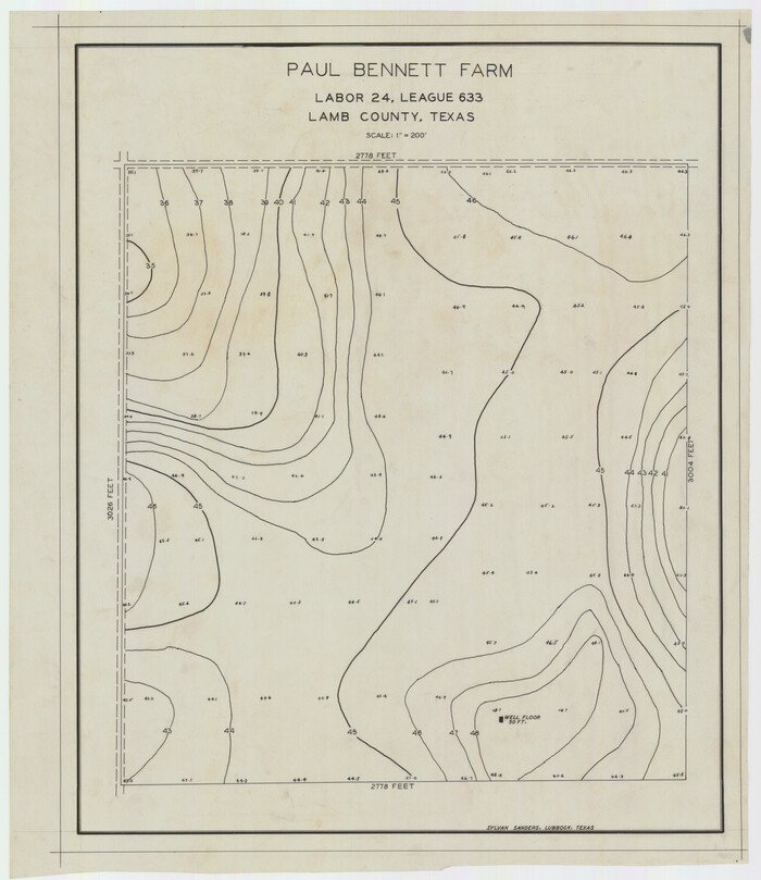 92409, Paul Bennett Farm, Twichell Survey Records