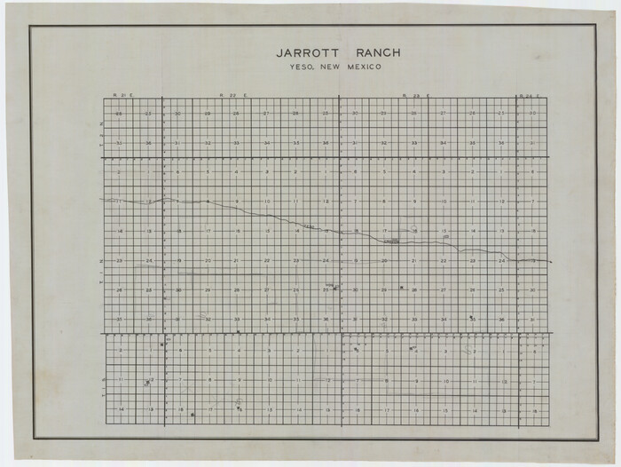 92423, Jarrott Ranch Yeso, New Mexico, Twichell Survey Records