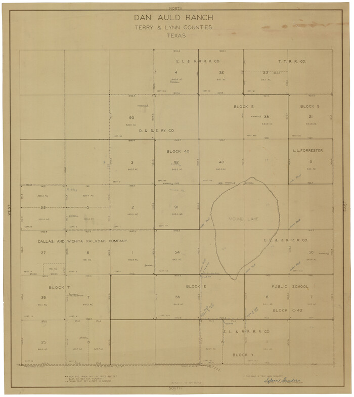 92432, Dan Auld Ranch, Twichell Survey Records