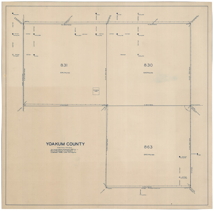 92446, Yoakum County, Twichell Survey Records