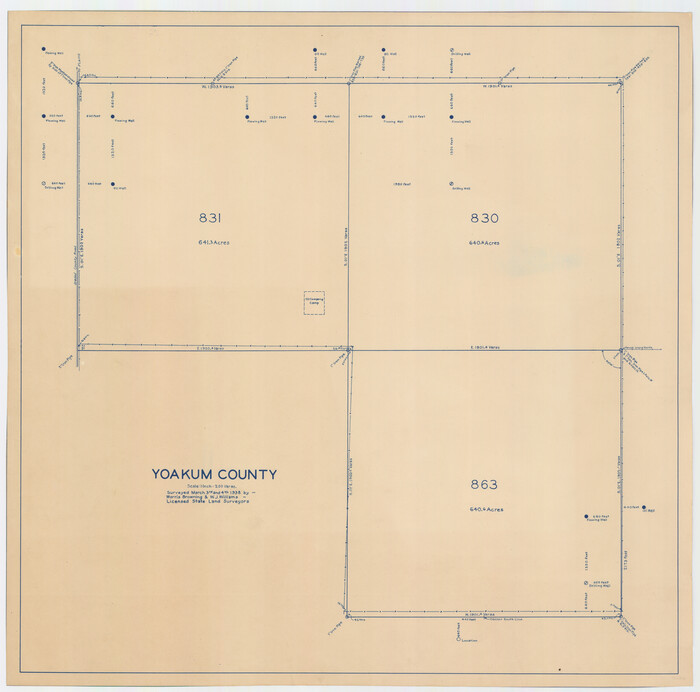 92446, Yoakum County, Twichell Survey Records
