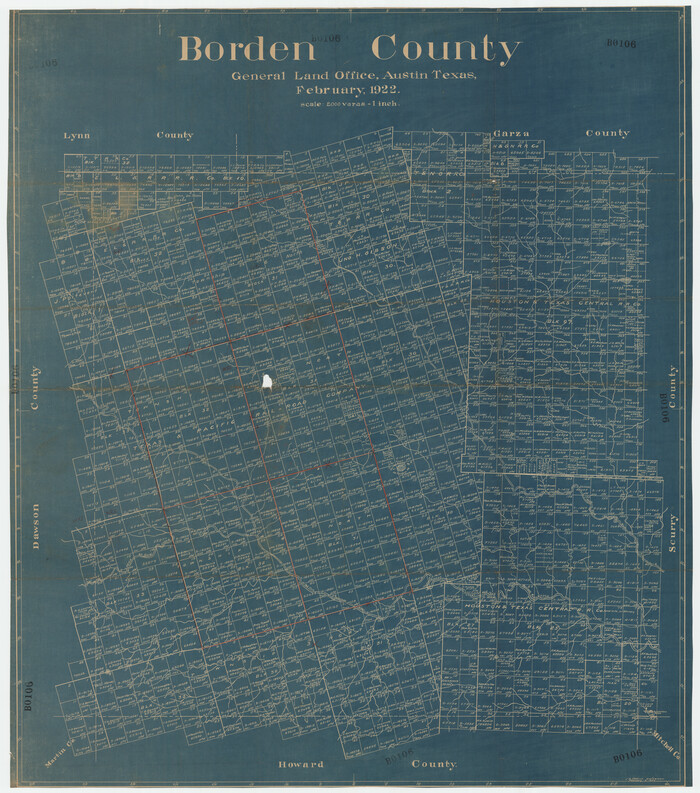 92457, Borden County, Twichell Survey Records
