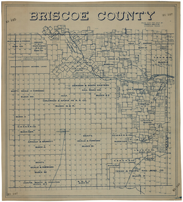 92469, Briscoe County, Twichell Survey Records