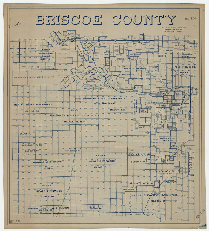 92469, Briscoe County, Twichell Survey Records