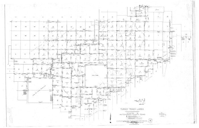 9248, Hutchinson County Rolled Sketch 38, General Map Collection