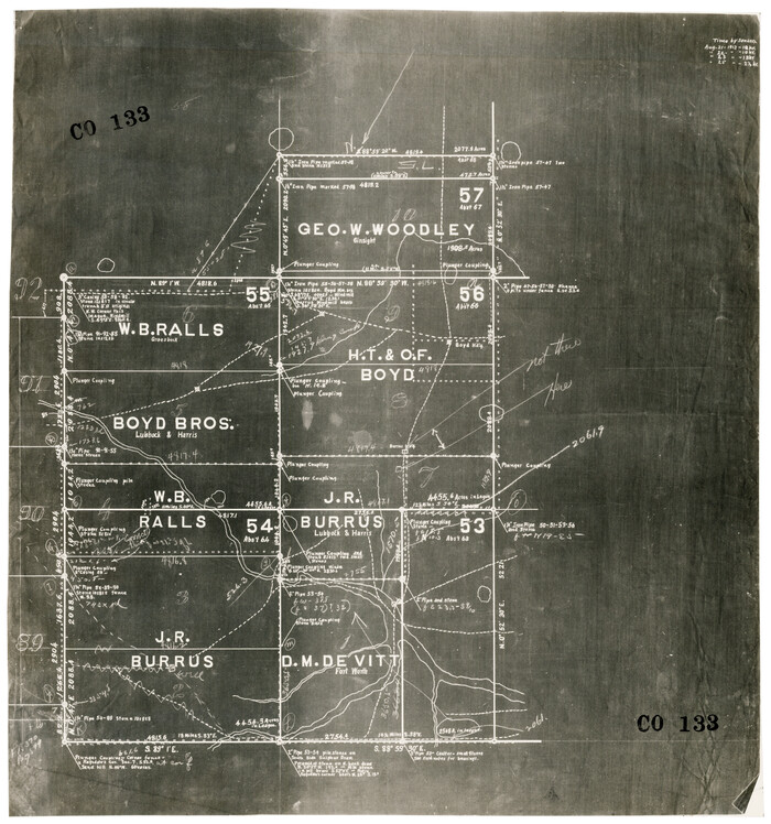 92483, [Leagues 53 through 57], Twichell Survey Records