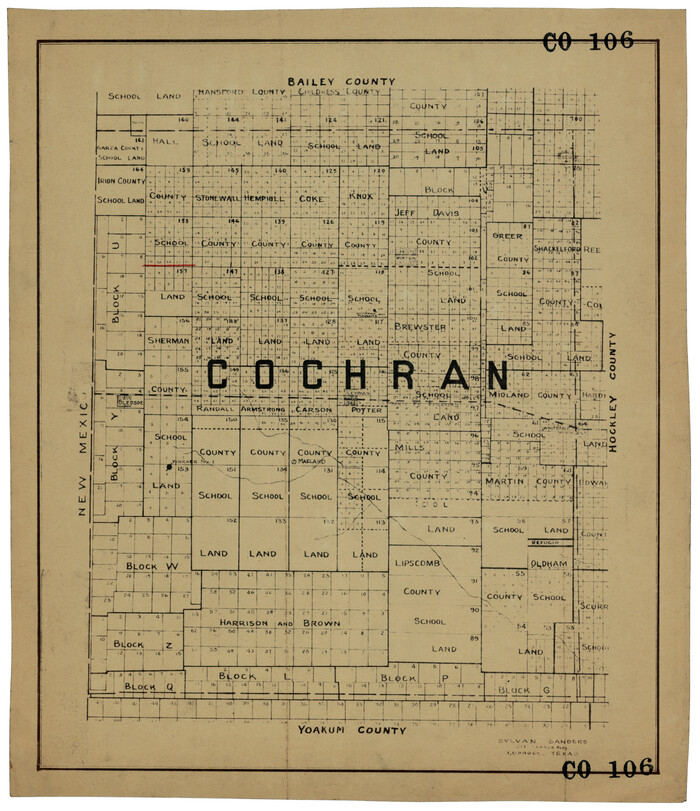 92494, Cochran County, Twichell Survey Records