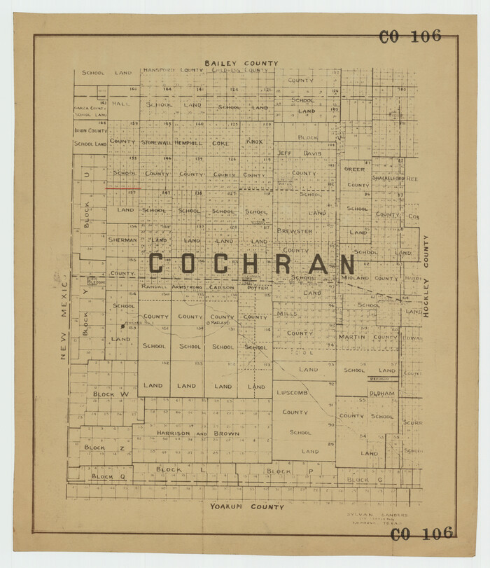 92494, Cochran County, Twichell Survey Records