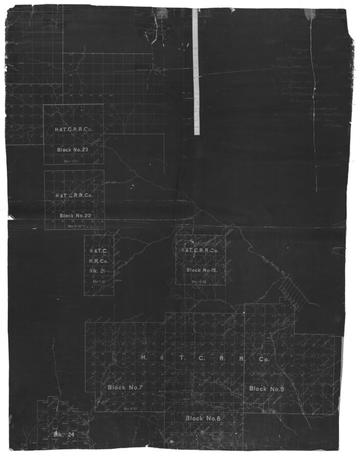 9251, Irion County Rolled Sketch 8, General Map Collection