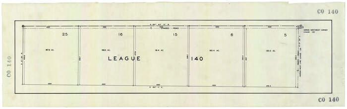 92511, League 140, Twichell Survey Records