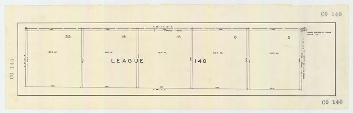 92511, League 140, Twichell Survey Records