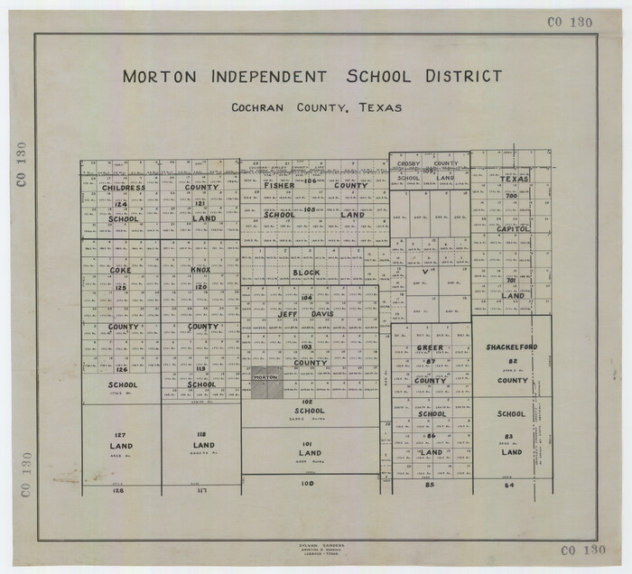 92519, Morton Independent School District, Cochran County, Texas, Twichell Survey Records