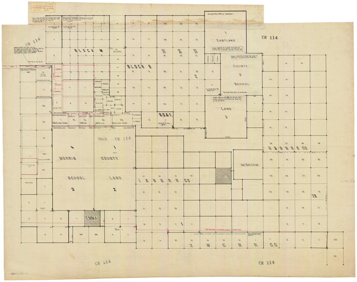 92604, J. W. Kendrick Land, Crosby County, Texas, Twichell Survey Records