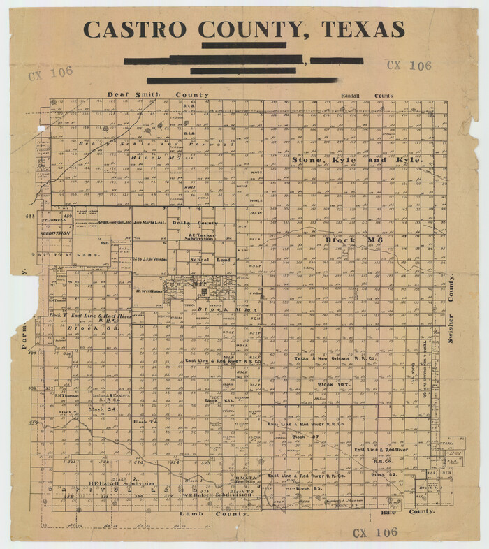 92613, Castro County, Texas, Twichell Survey Records