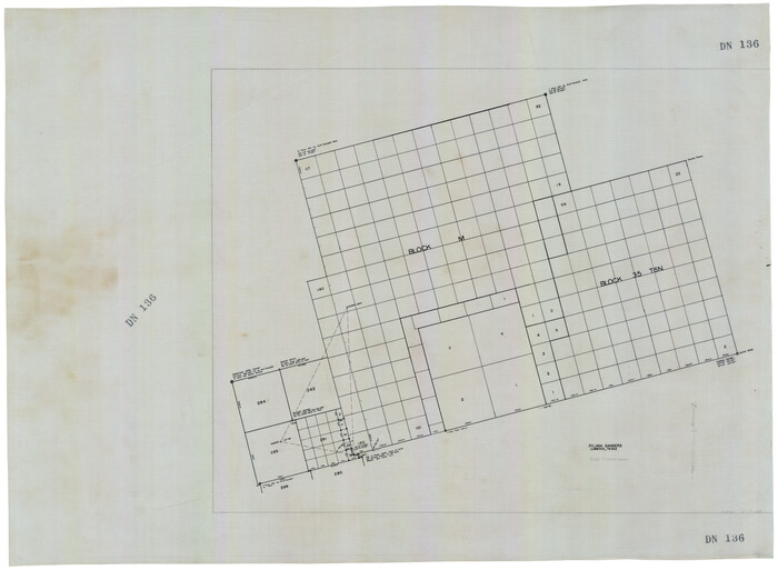 92634, [Block M, Block 35, Township 6 North], Twichell Survey Records