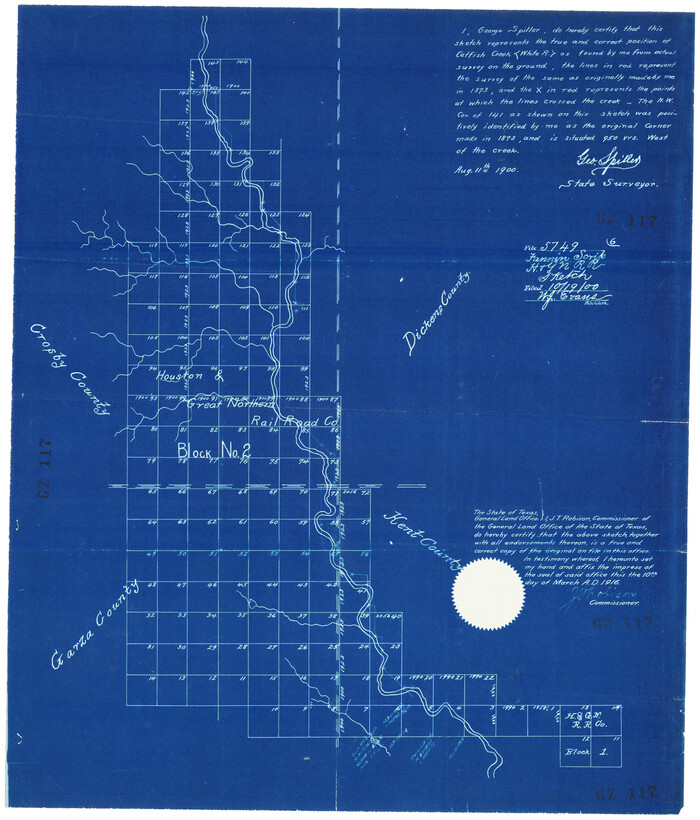 92647, [Catfish Creek Survey], Twichell Survey Records