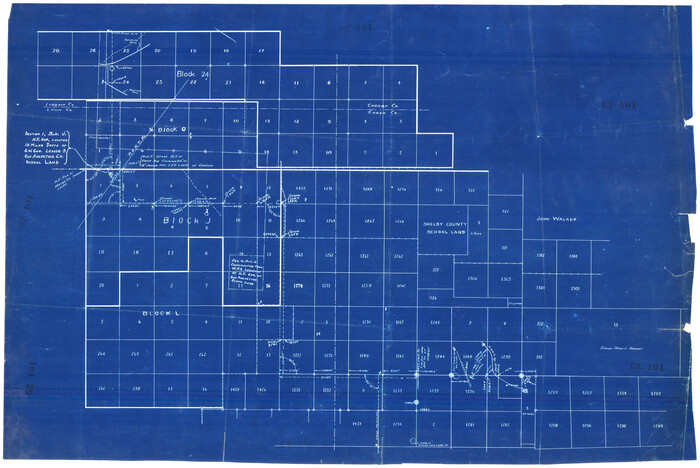 92651, [Blocks 24, O, J, and L], Twichell Survey Records