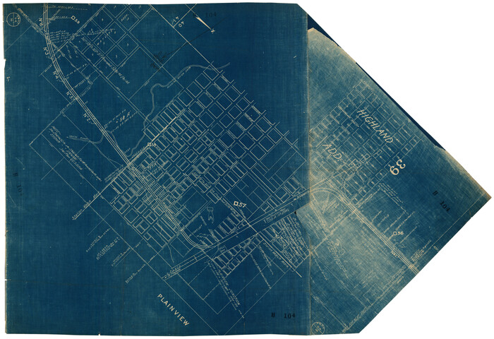 92662, [Plainview with Highland Addition], Twichell Survey Records