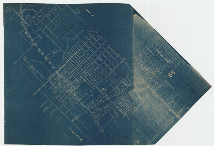 92662, [Plainview with Highland Addition], Twichell Survey Records
