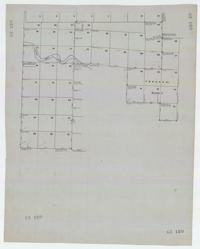 92696, [T. & N. O. RR. Co. Block 2], Twichell Survey Records