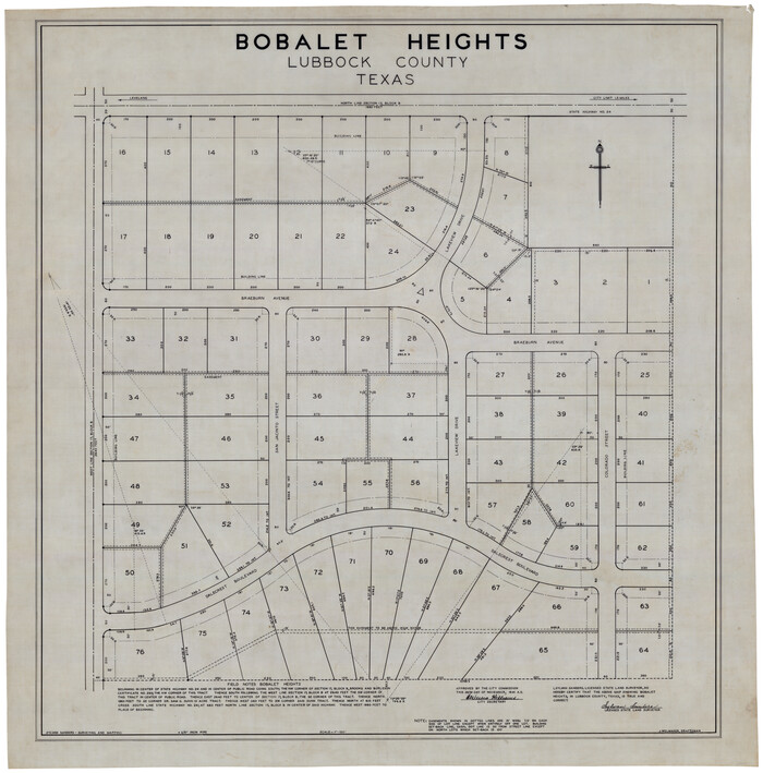 92787, Bobalet Heights, Twichell Survey Records