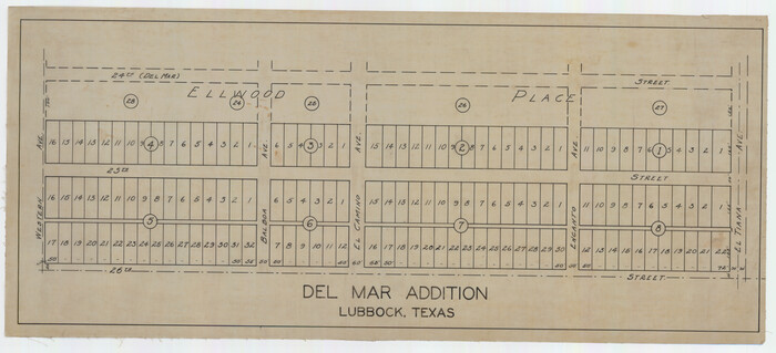 92789, Del Mar Addition, Twichell Survey Records