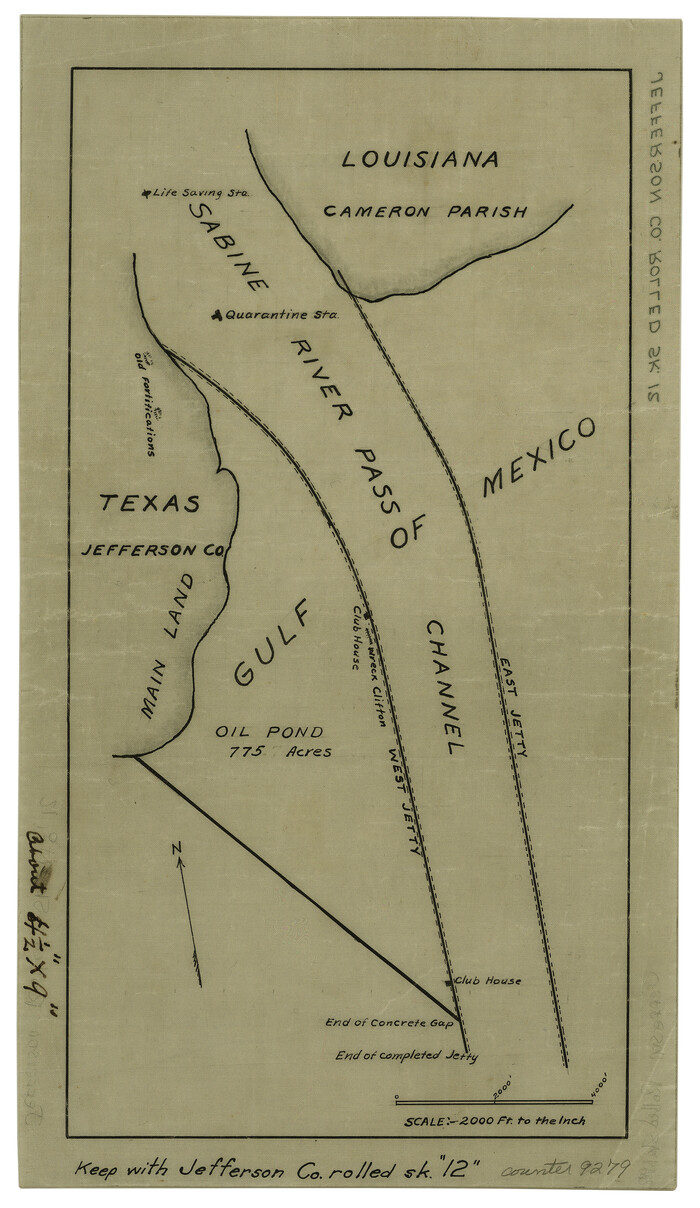 9279, Jefferson County Rolled Sketch 12, General Map Collection