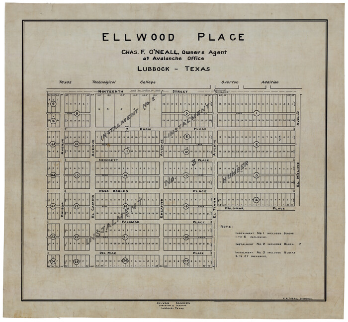 92790, Ellwood Place, Twichell Survey Records