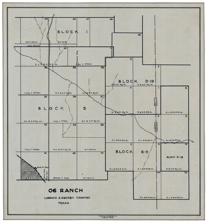 92836, 06 Ranch, Twichell Survey Records