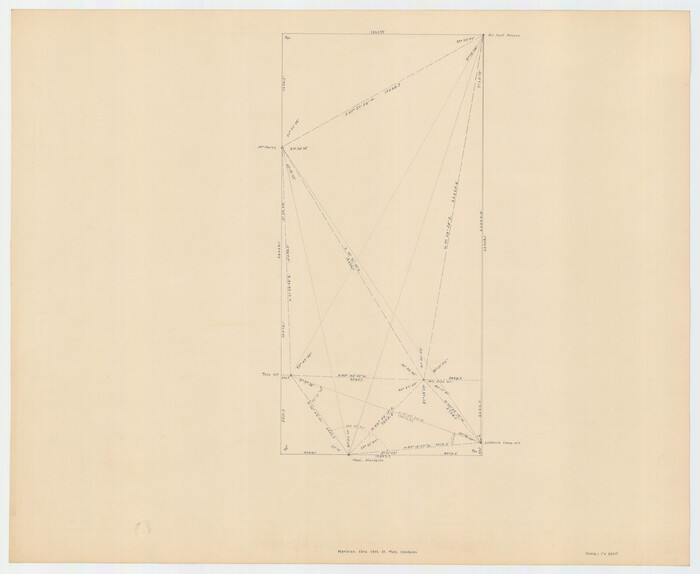 92864, [Meridian thru 19th St. Muni. Standpipe], Twichell Survey Records