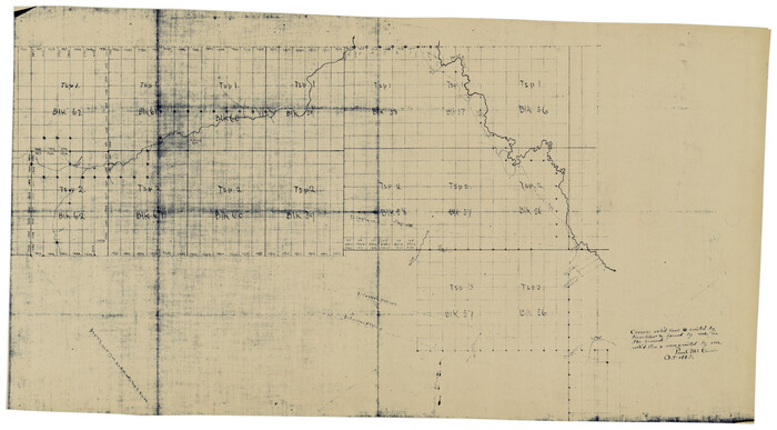 92884, [Townships 1, 2, 3, Blocks, 62, 61, 60, 59, 58, 57, 56], Twichell Survey Records