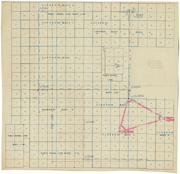 92903, [SW Corner of Lynn County], Twichell Survey Records