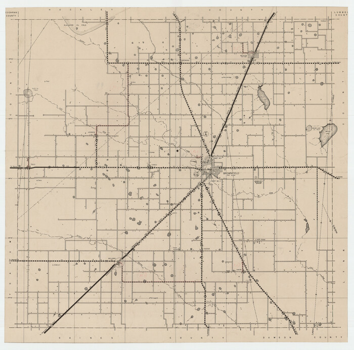 92905, [Terry County Highways], Twichell Survey Records