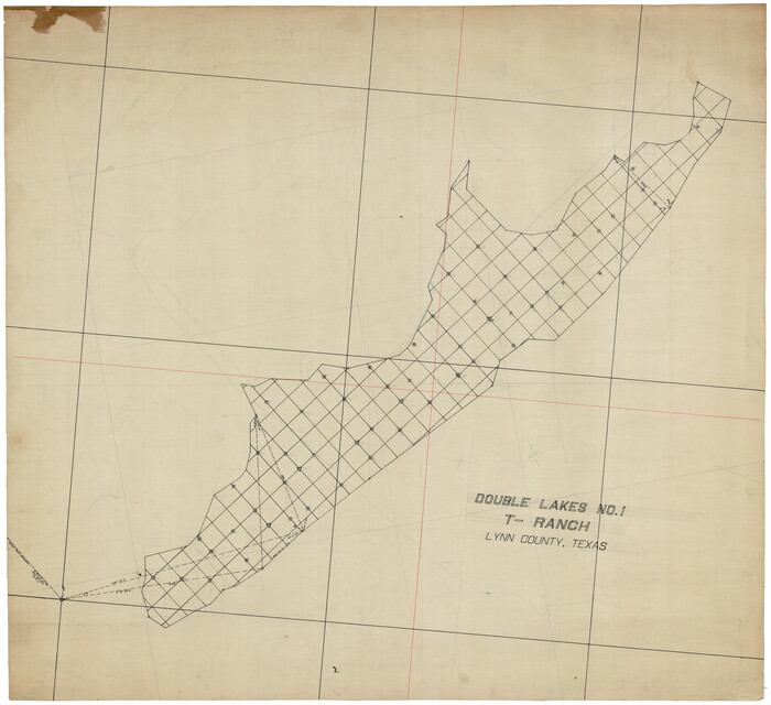 92944, Double Lakes No. 1, T-Ranch, Twichell Survey Records