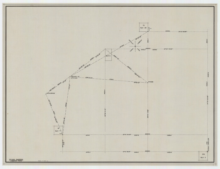 92954, [Hockley, Lubbock, Terry and Lynn Corner], Twichell Survey Records