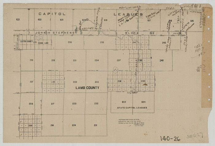 92976, [West half of county, south of John H. Stephens Block S2], Twichell Survey Records