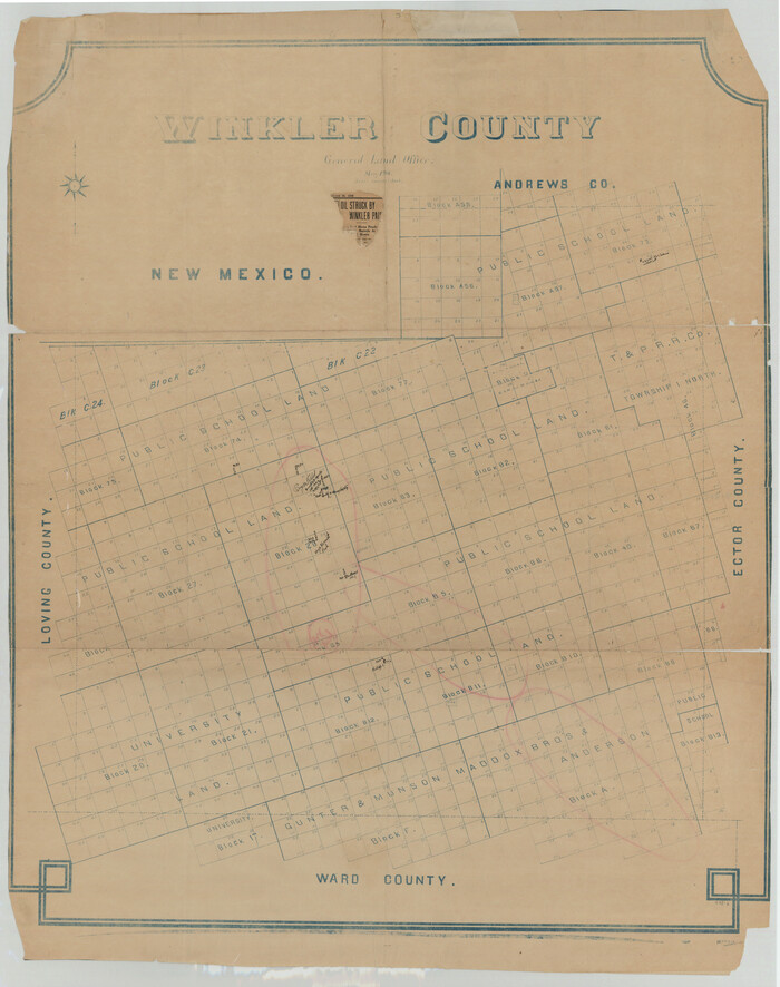 93038, Winkler County, Twichell Survey Records