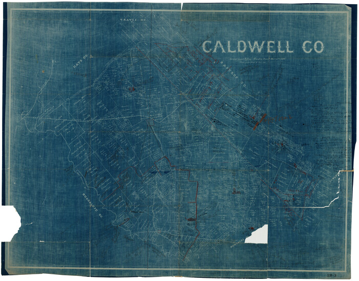 93039, Caldwell County, Twichell Survey Records