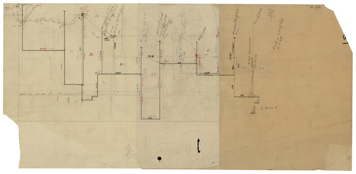 93061, [Sketch of part of G. & M. Block 5], Twichell Survey Records