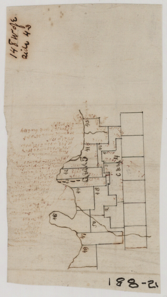 93072, [Sketch of part of G. & M. Block 5], Twichell Survey Records