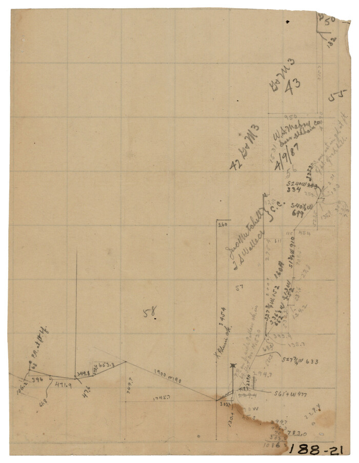 93073, [Sketch of part of G. & M. Block 5], Twichell Survey Records