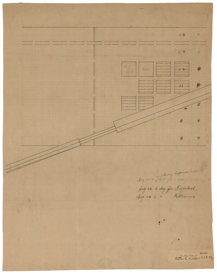 93084, St Francis situated in Potter and Carson Counties, Texas, Twichell Survey Records