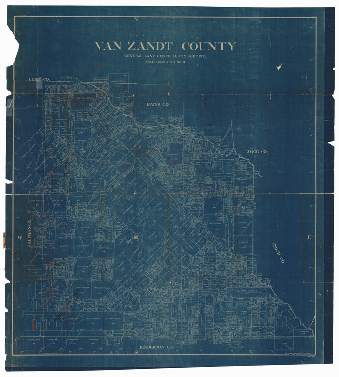 93124, Van Zandt County, Twichell Survey Records