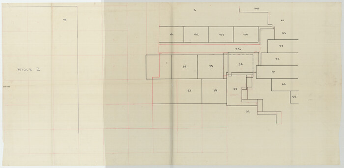 93168, [Area south of Runnels County School Land], Twichell Survey Records