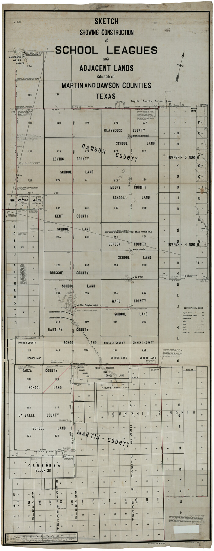 93188, [West half of County], Twichell Survey Records