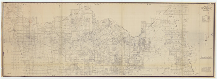 93206, North Half, Harris County, Texas - Ownership Map with Well Data, Twichell Survey Records